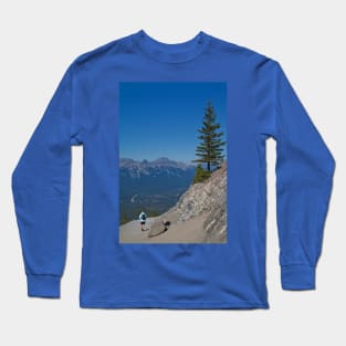 Canada. Banff National Park. Sulphur Mountain. Loneliness of Two. Long Sleeve T-Shirt